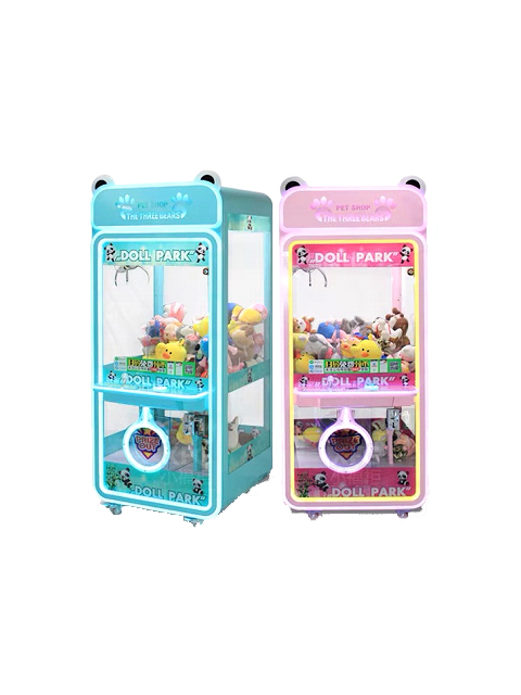 熊猫全透明娃娃机游戏机