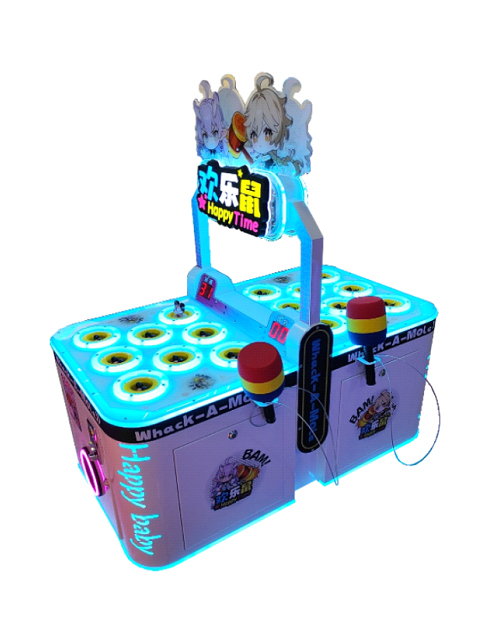 双人打地鼠游戏机